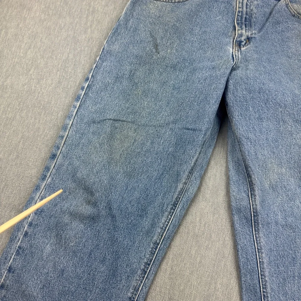 Vintage Carhartt Jeans Mens 35X34 Fit 35X32 Blue Denim Loose Fit Straight B167‎